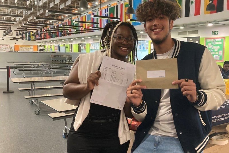 Josephine and Darius have both secured their chosen university places