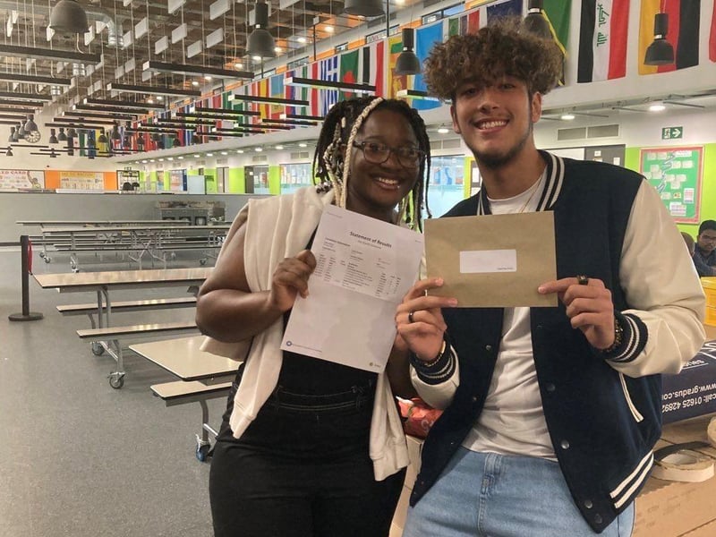 Josephine and Darius have both secured their chosen university places