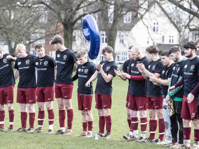 Luke, a 20-year-old amateur footballer for Hunsbury Hawks FC, sadly died a year ago on January 23, 2023. His team paid tribute to him at their game at Abington Park on Sunday (January 21).