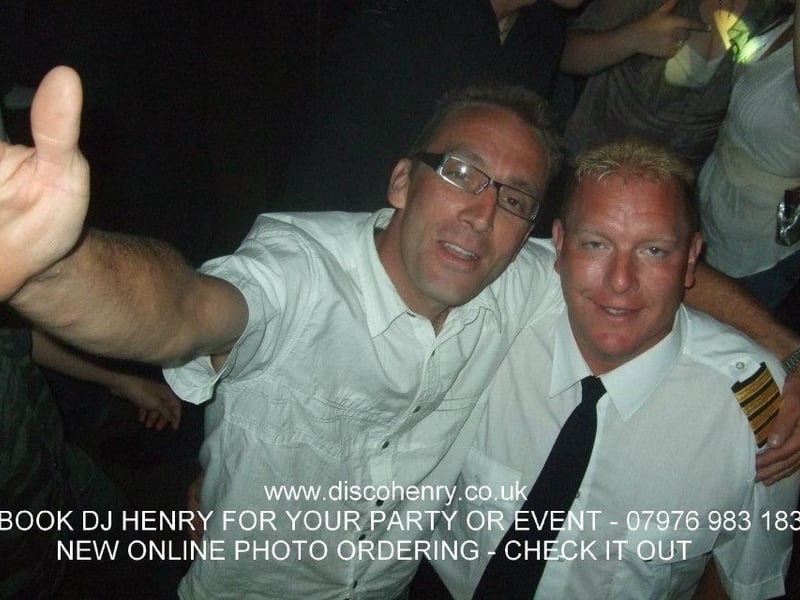 Nostalgic pictures from a night out on the town 15 years ago