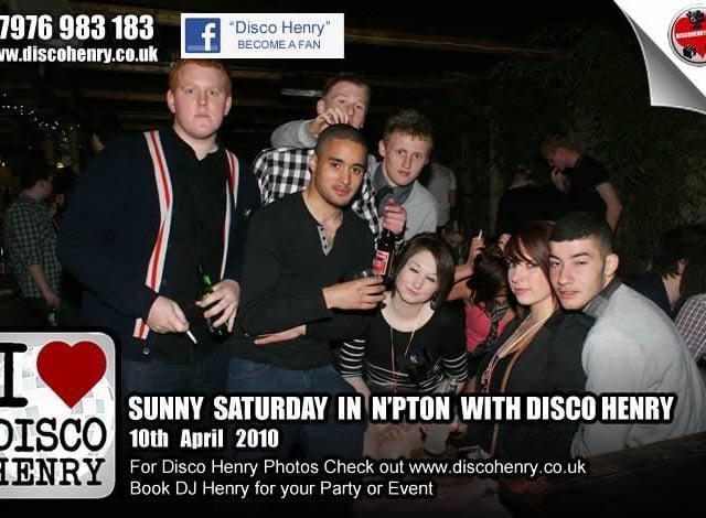 Nostalgic pictures from a night out at NB's