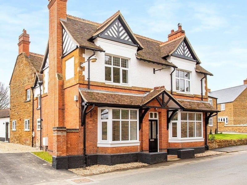 The Bull in Harpole is now a family home which is up for sale for £795k