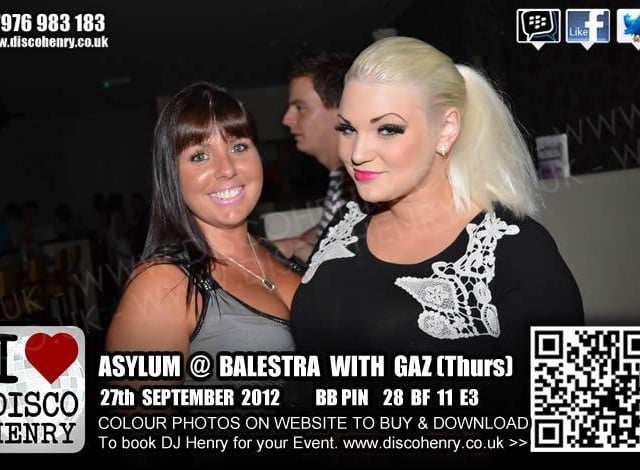 Nostalgic pictures from a 2012 night out at Balestra