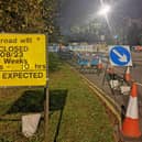 The Welford Road has been closed since August 29 and is set to reopen on October 20, according to traffic reports