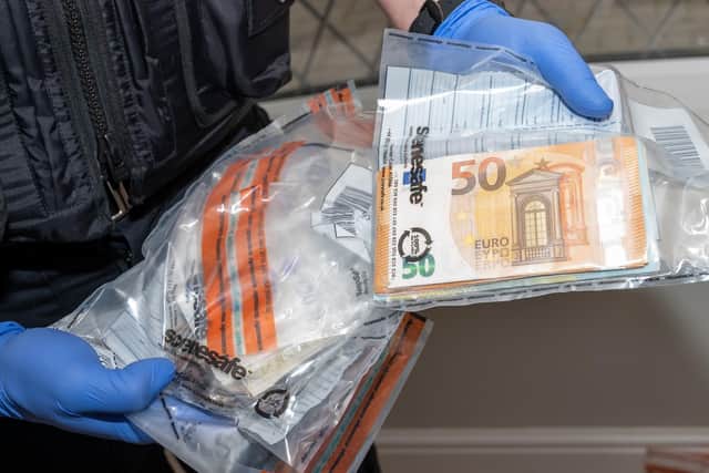 Goods worth £80,000 were discovered