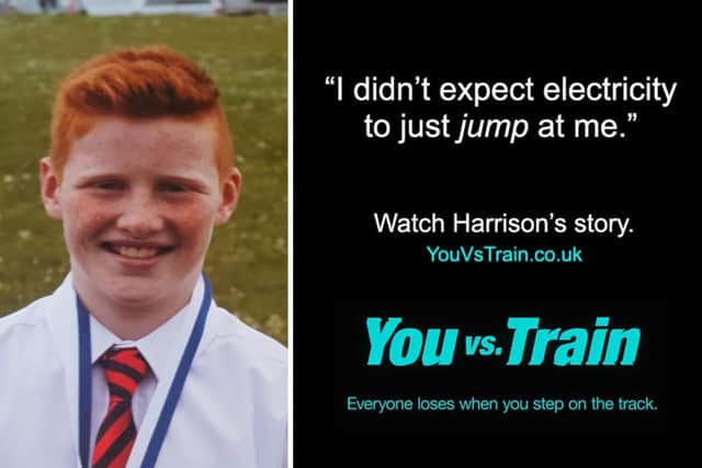 Harrison Ballantyne was electrocuted by overhead cables at DIRFT — now his parents are helping raise awareness of dangers on the railway