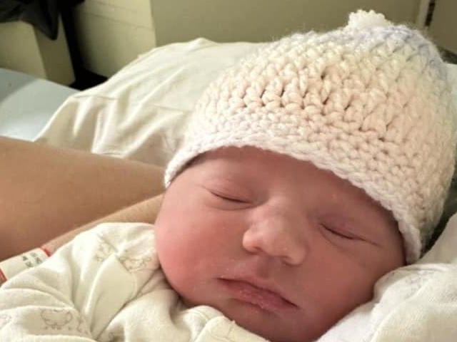 Nova Beau born at 3.53pm on November 9 at Northampton General Hospital, weighing 8lbs 1oz.