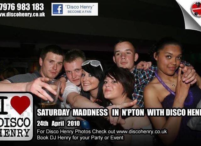 Nostalgic pictures from an April night out in town 13 years ago