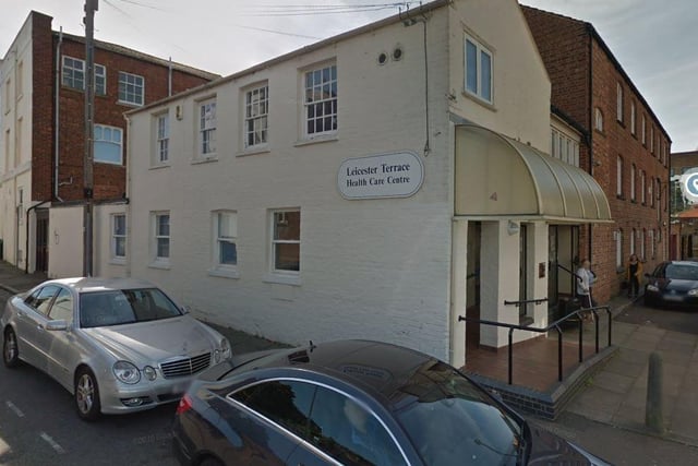 There are 1,487 patients per GP at Leicester Terrace Healthcare Centre. In total there are 17,904 patients and the full-time equivalent of 12 GPs.