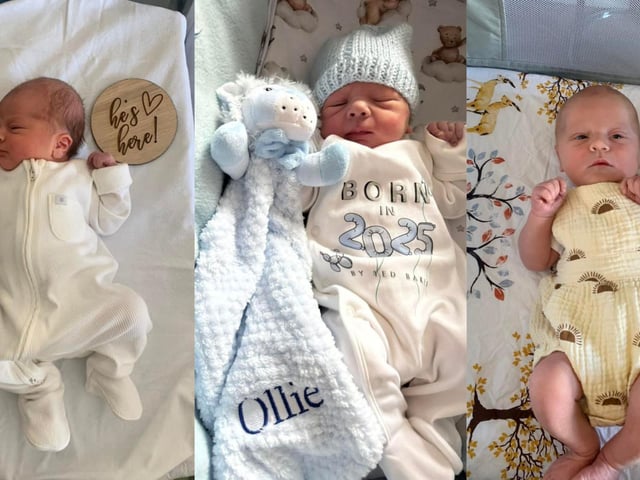 Some of the adorable babies born in Northampton last month...