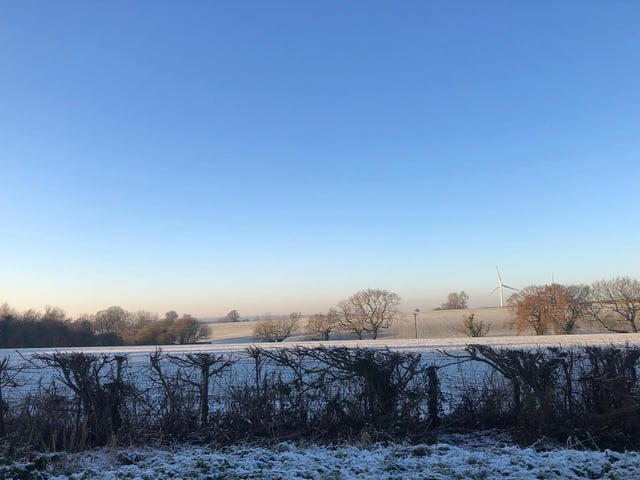 Blue skies taken from West Haddon.