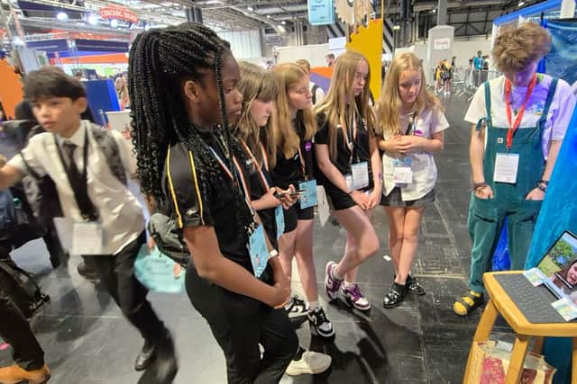 Students at the Big Bang