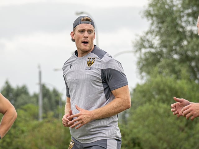 England lock Alex Coles looks primed for a strong season