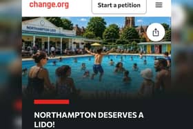 Mike Reader MP is calling on the Government to ‘look seriously at bringing a lido to Northampton’ (Pic: Mike Reader petition / change.org)