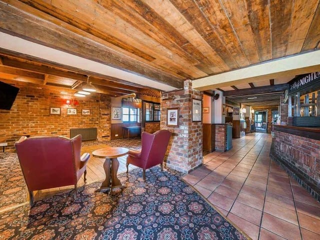 The Wharf, in the village of Bugbrooke and formerly owned by the McManus Pub Company, is on the market for £595,000.