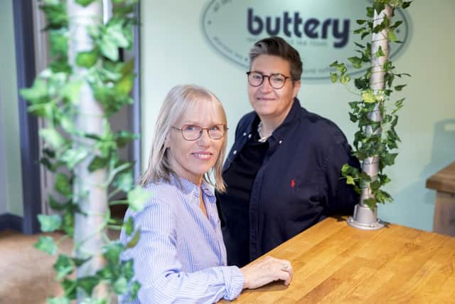 Owners of The Buttery tea room, Polly and Kacey Chadwick.