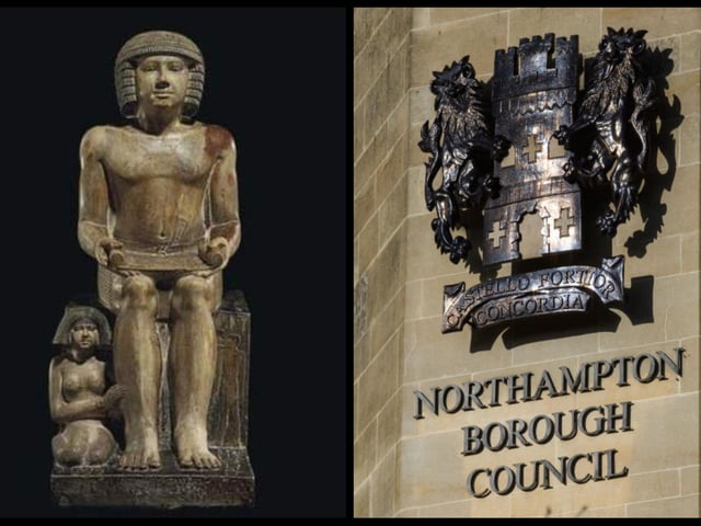 Northampton Borough Council was scorned by the art world in 2013 when they announced they would sell a 4,000-year-old Egyptian statue to fund museum renovations.