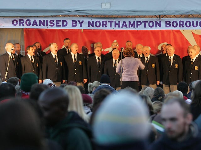 Northampton Male Voice Choir in 2006.