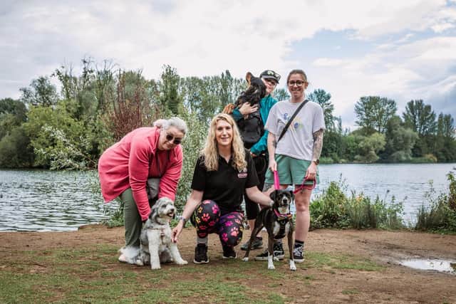 First launched in July 2016 by Jules Guy, Pamper My Poochie offers holistic dog spa and dental treatments, dog sitting, walking and their popular wedding chaperone service. Photo: Corrine West Photography.