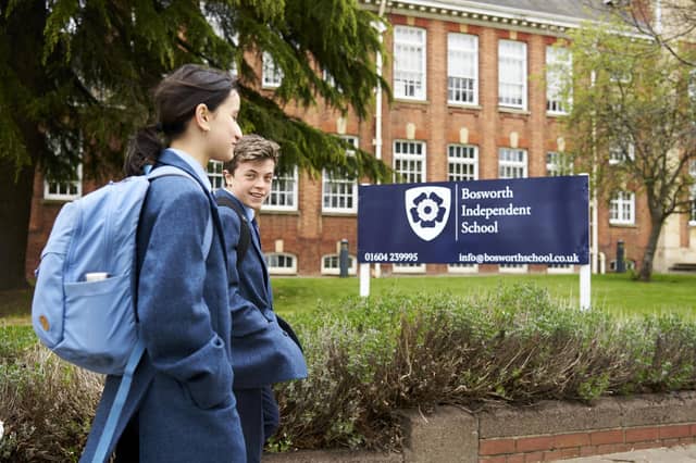 The average class at Bosworth has just 12 pupils