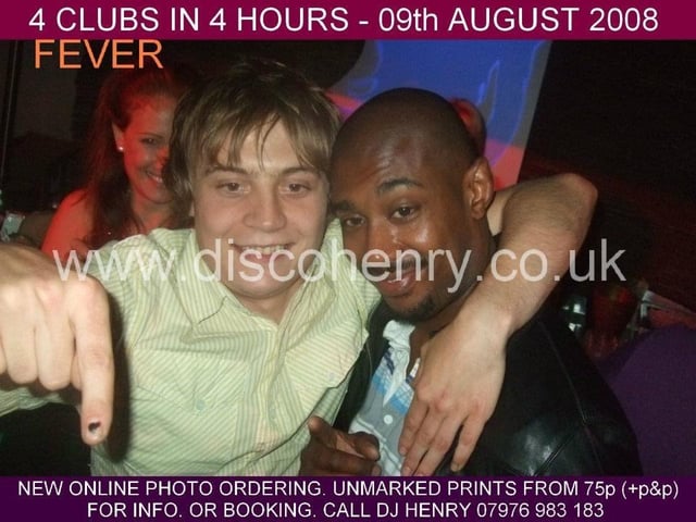Nostalgic pictures from nights out at Ghost and Fever in August 2008