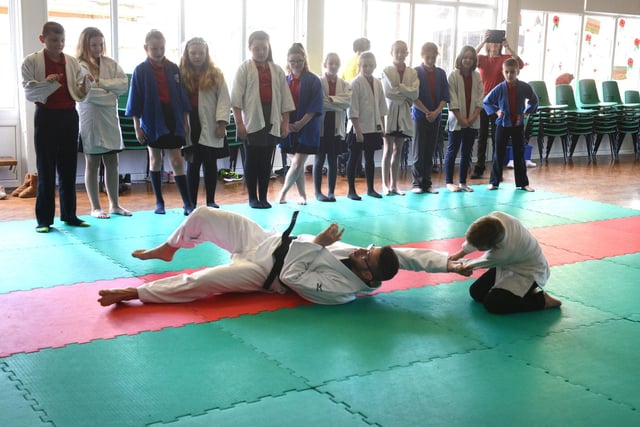 A judo taster lesson by Ian Hepple for year 6 pupils at Rift House Primary School. Remember this from five years ago?