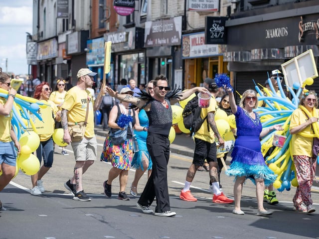 An explosion of joyous colour took over Northampton during the carnival on Saturday June 14.