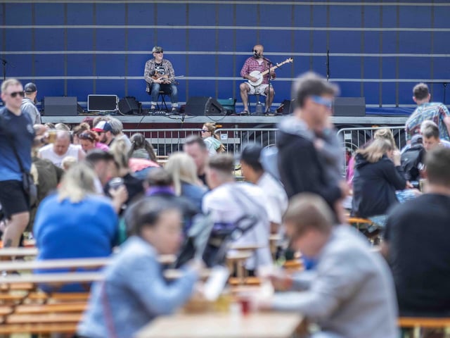 The Northampton Sausage and Cider Festival at Sixfields Stadium on Saturday, June 25 2022.