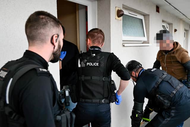Northamptonshire Police took part in a County Lines crackdown.
