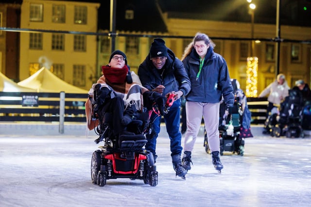 ‘Wheeling on Ice’, a success for accessibility, unlocks festive joy and ...