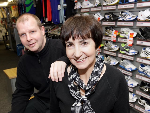 John Henry Sports, 207 Wellingborough Road, Northampton Paulette Kennedy retired after 28 years in 2011