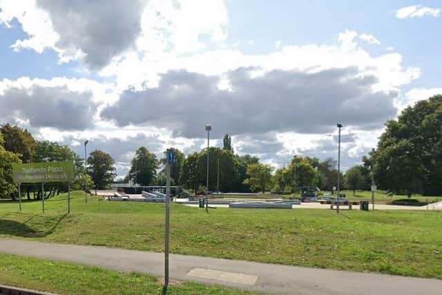The incident happened at a skate park in Northampton.