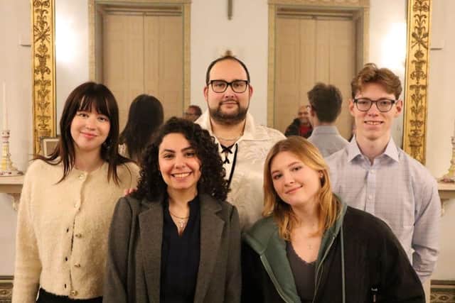 Members of the student team from University of Northampton.