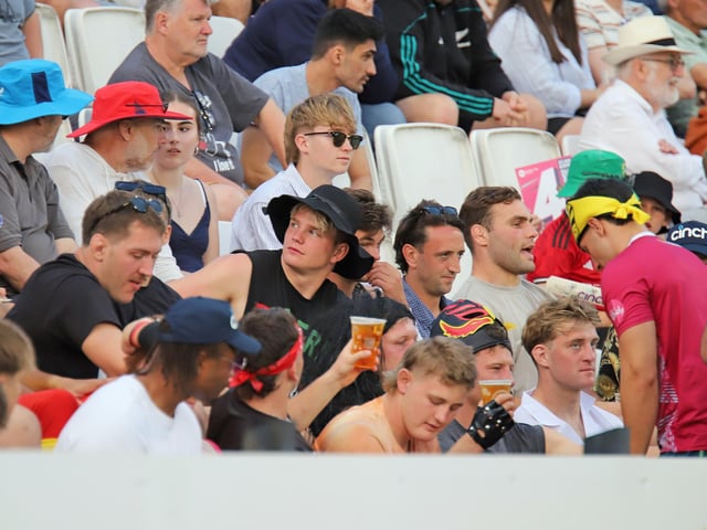 A show of support from the Saints squad