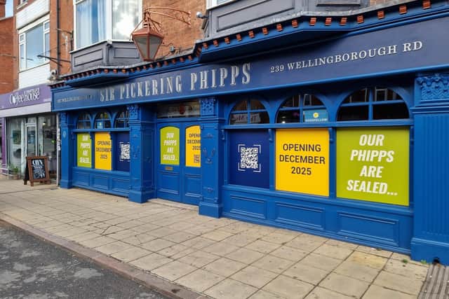 The Sir Pickering Phipps in Wellingborough Road has temporarily closed for a major refurbishment.