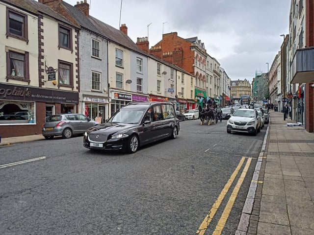Hundreds attended All Saints' Church in town on Friday morning (May 12) to pay their respects to 16-year-old fatal stab victim Fred Shand