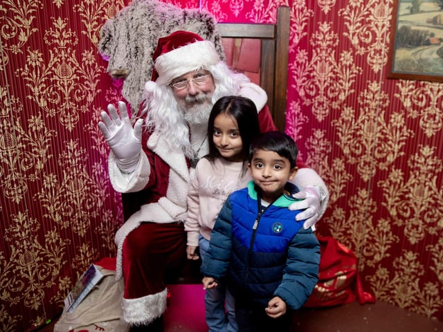 The slots run from 10.30am until 4pm on the following dates, which are the only ones remaining in the run up to Christmas – December 7, 8, 14, 15, 21, 22 and 23.