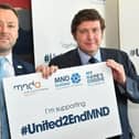 Andrew Lewer and Bassetlaw MP Brendan Clarke Smith joined calls for more funding for MND research in 2021