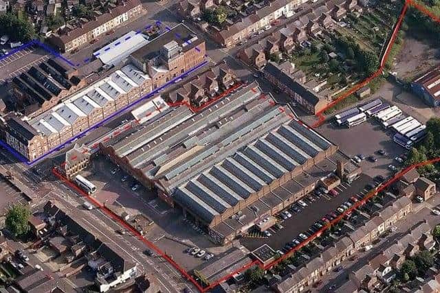 The site is over four acres of land and was on the market for £3.2million