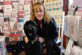Seasons Greetings Cardshop, which closed for the final time in cabin eight at Billing Garden Village on November 29, was founded by Karen Douglas-Walton.