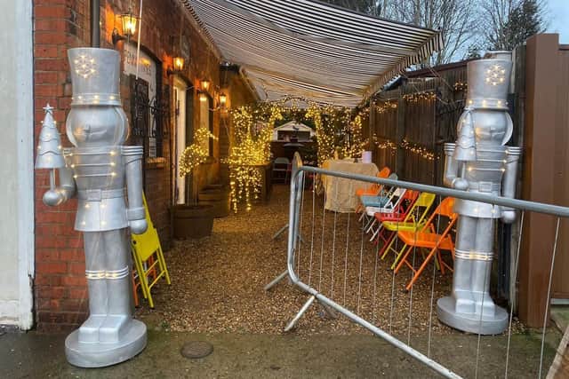 Driftwood’s grotto was completely free to everyone and business owner Phillip Lyman described the response over the two days as “absolutely insane”.