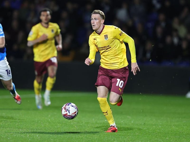 First half pretty much passed him by - something that could apply to most of his team-mates - before he became more involved in the second, although Cobblers continue to lack creativity when searching for an equaliser... 5.5
