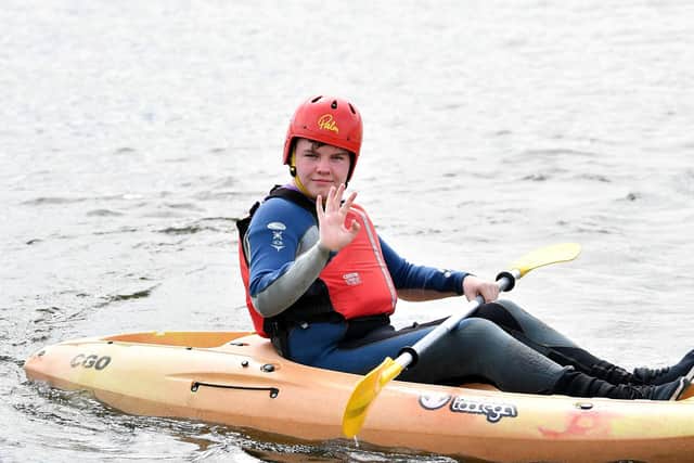 Young people can experience kayaking through the YHA Breaks programme