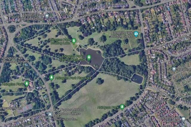 The incident happened in Abington Park.