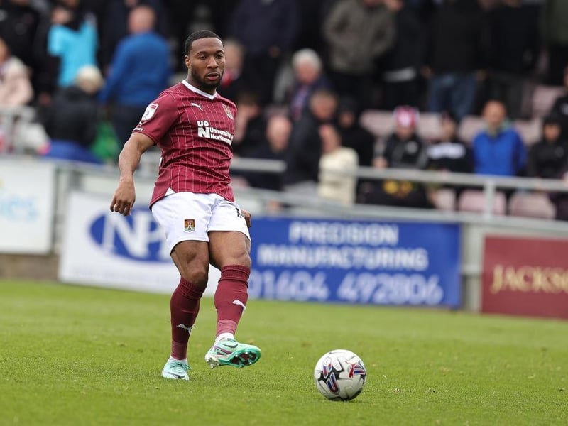 Somewhat unfortunate when his interception fell kindly for Exeter and he was subsequently caught out of position as Harris opened the scoring. But for someone who hasn't started a game since October, he was full of energy and running and constantly kept overlapping... 6.5