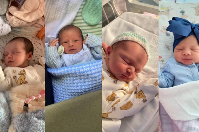 Some of the adorable babies born last month...