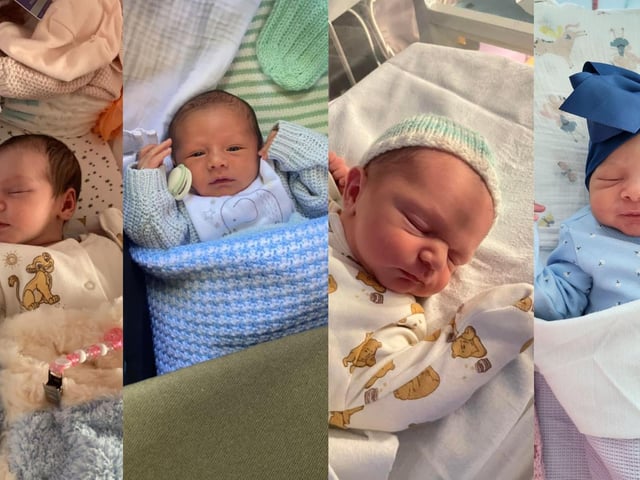 Some of the adorable babies born last month...