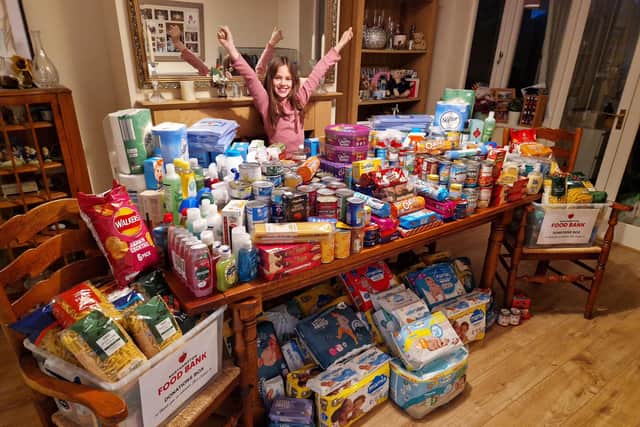 Caitlin De Frates has worked alongside Restore Northampton since 2022, when she was just seven years old.
