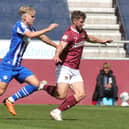 Jack Sowerby in action for the Cobblers during their 2-1 defeat at Wigan Athletic in August (Picture: Pete Norton/Getty Images)