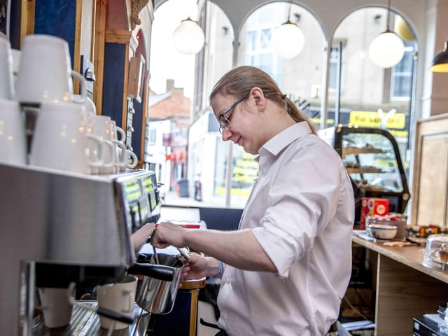 Lawrence’s coffee shop officially reopened as an independent coffee shop in St Giles Street on Friday, February 24, 2023.
